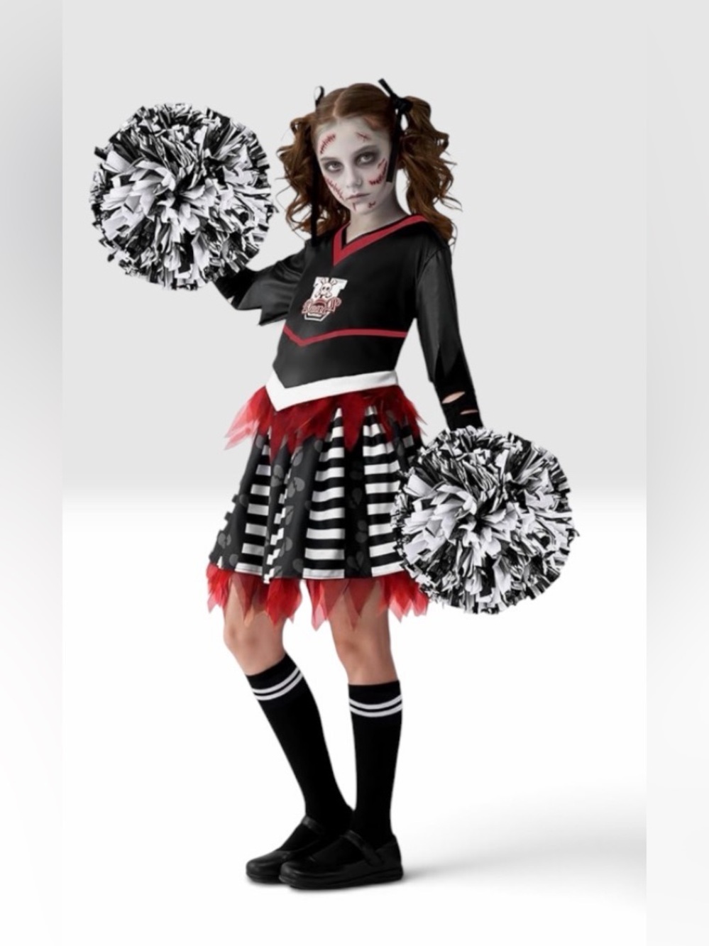 Spooktacular Creations Kids Halloween Cheerleader Costume